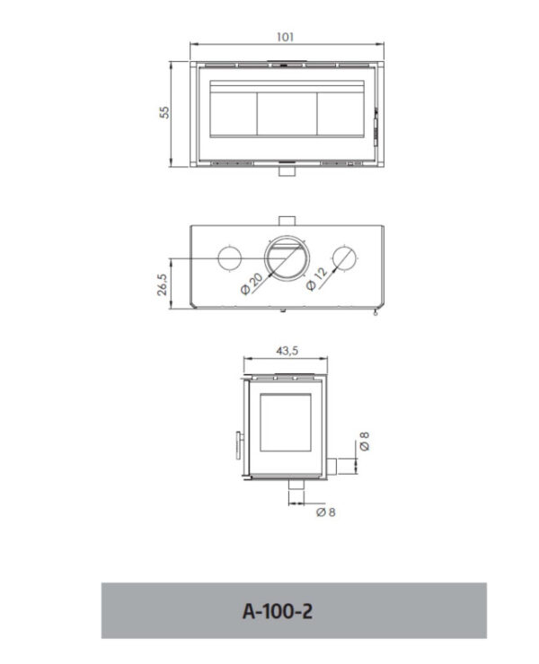 carbel a 100 2 thermic 3 vitres