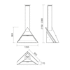 traforart admeto angle suspendue